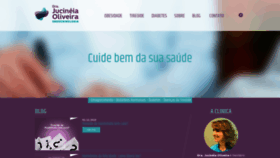 What Jucineiaoliveira.com.br website looked like in 2020 (3 years ago)