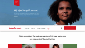What Jeugdformaat.nl website looked like in 2020 (3 years ago)