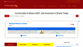 What Jobsearchgh.com website looked like in 2020 (3 years ago)