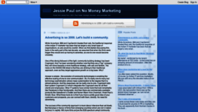 What Jessiepaul.com website looked like in 2020 (4 years ago)