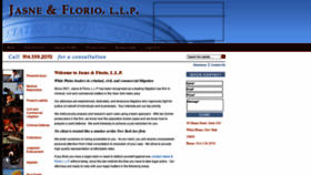 What Jasneflorio.com website looked like in 2020 (3 years ago)