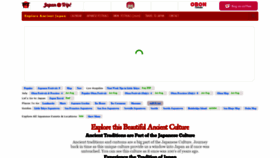 What Japanese-city.com website looked like in 2020 (3 years ago)