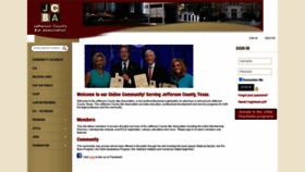 What Jcba.org website looked like in 2020 (3 years ago)
