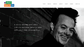 What Jameshuntermusic.com website looked like in 2020 (3 years ago)