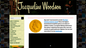 What Jacquelinewoodson.com website looked like in 2020 (3 years ago)