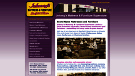 What Johnnysmattress.com website looked like in 2020 (3 years ago)