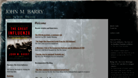 What Johnmbarry.com website looked like in 2020 (3 years ago)