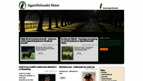 What Jagareforbundetskane.se website looked like in 2020 (3 years ago)