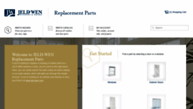 What Jeld-wenparts.com website looked like in 2020 (3 years ago)