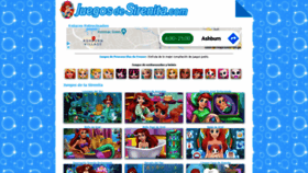 What Juegosdesirenita.com website looked like in 2020 (3 years ago)
