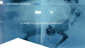 What Jhswimschool.co.uk website looked like in 2020 (3 years ago)