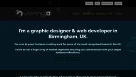 What Jonnya.net website looked like in 2020 (3 years ago)