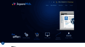 What Jeparaweb.com website looked like in 2020 (3 years ago)