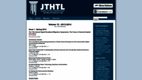 What Jthtl.org website looked like in 2020 (3 years ago)