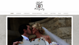What Julietphotography.com website looked like in 2020 (3 years ago)