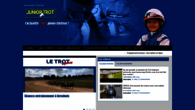 What Junior-trot.fr website looked like in 2020 (3 years ago)