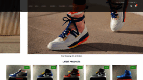 What Jordanshoes.us website looked like in 2020 (3 years ago)