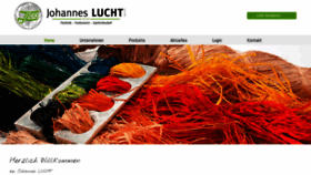What Johanneslucht.de website looked like in 2020 (3 years ago)