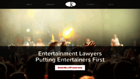 What Jkentertainmentlaw.com website looked like in 2020 (3 years ago)