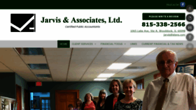 What Jarvis-cpa.com website looked like in 2020 (3 years ago)
