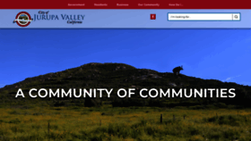 What Jurupavalley.org website looked like in 2020 (3 years ago)