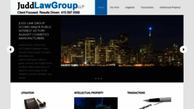 What Juddlawgroup.com website looked like in 2020 (3 years ago)