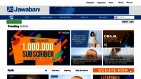 What Jawaban.com website looked like in 2020 (3 years ago)