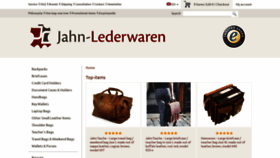 What Jahn-lederwaren.de website looked like in 2020 (3 years ago)