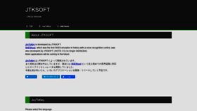 What Jtksoft.net website looked like in 2020 (3 years ago)