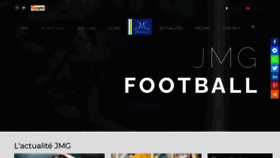 What Jmgfootball.com website looked like in 2020 (3 years ago)