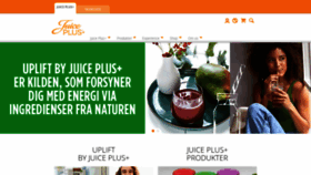 What Juiceplus.dk website looked like in 2020 (3 years ago)