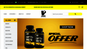 What Jnknutrition.com website looked like in 2020 (3 years ago)