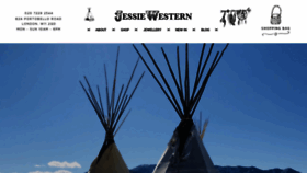 What Jessiewestern.com website looked like in 2020 (3 years ago)