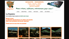 What Jardinconcept.fr website looked like in 2020 (3 years ago)