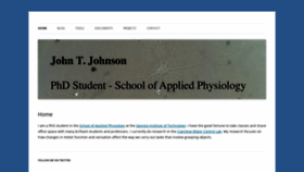 What Johnjohnson.info website looked like in 2020 (5 years ago)