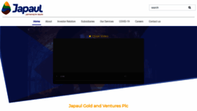 What Japaulgroup.com website looked like in 2020 (3 years ago)