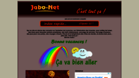 What Jabo-net.com website looked like in 2020 (3 years ago)