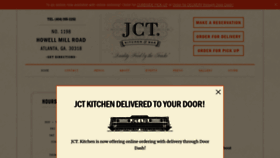 What Jctkitchen.com website looked like in 2020 (3 years ago)