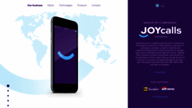 What Joycalls.com website looked like in 2020 (3 years ago)