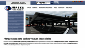 What Jupeca.es website looked like in 2020 (3 years ago)