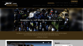 What Jeffmartinauctioneers.com website looked like in 2020 (3 years ago)