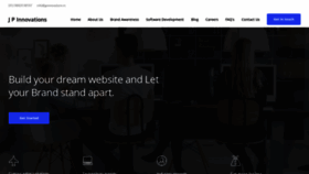 What Jpinnovations.in website looked like in 2020 (3 years ago)