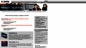 What Jasminemusic.com website looked like in 2020 (3 years ago)