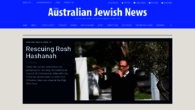What Jewishnews.net.au website looked like in 2020 (3 years ago)