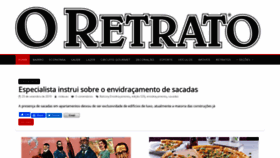 What Jornaloretrato.com.br website looked like in 2020 (3 years ago)