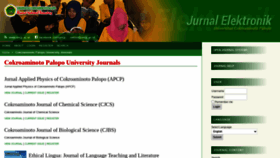 What Journal.uncp.ac.id website looked like in 2020 (3 years ago)