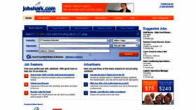 What Jobshark.com website looked like in 2020 (3 years ago)