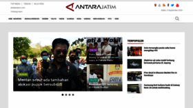 What Jatim.antaranews.com website looked like in 2020 (3 years ago)