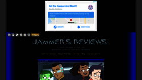 What Jammersreviews.com website looked like in 2020 (3 years ago)