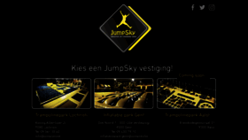 What Jumpsky.be website looked like in 2020 (3 years ago)